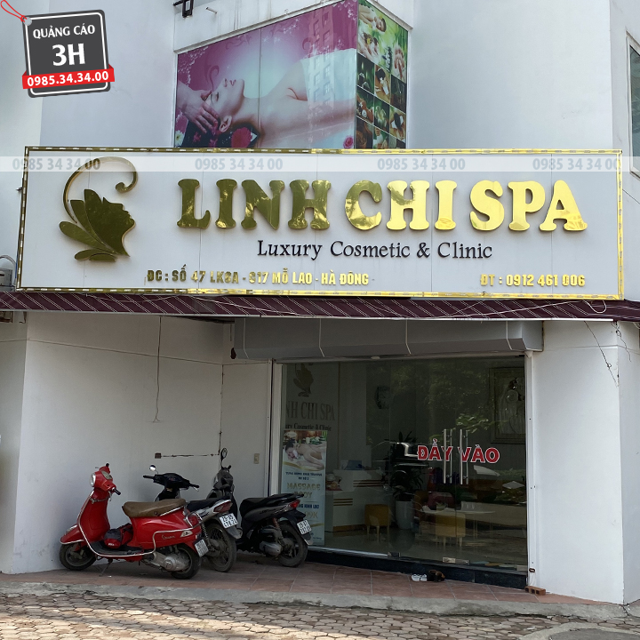 Quảng cáo linh chi spa