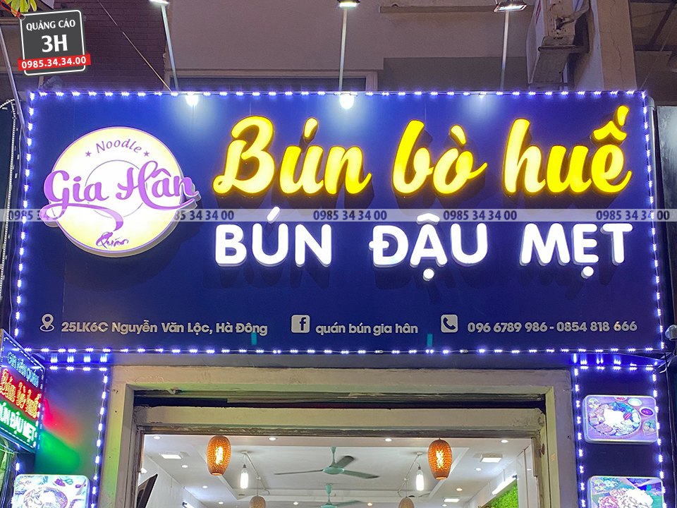 biển nhà hàng đẹp