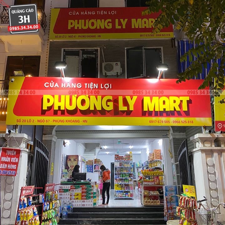 biển bảng siêu thị