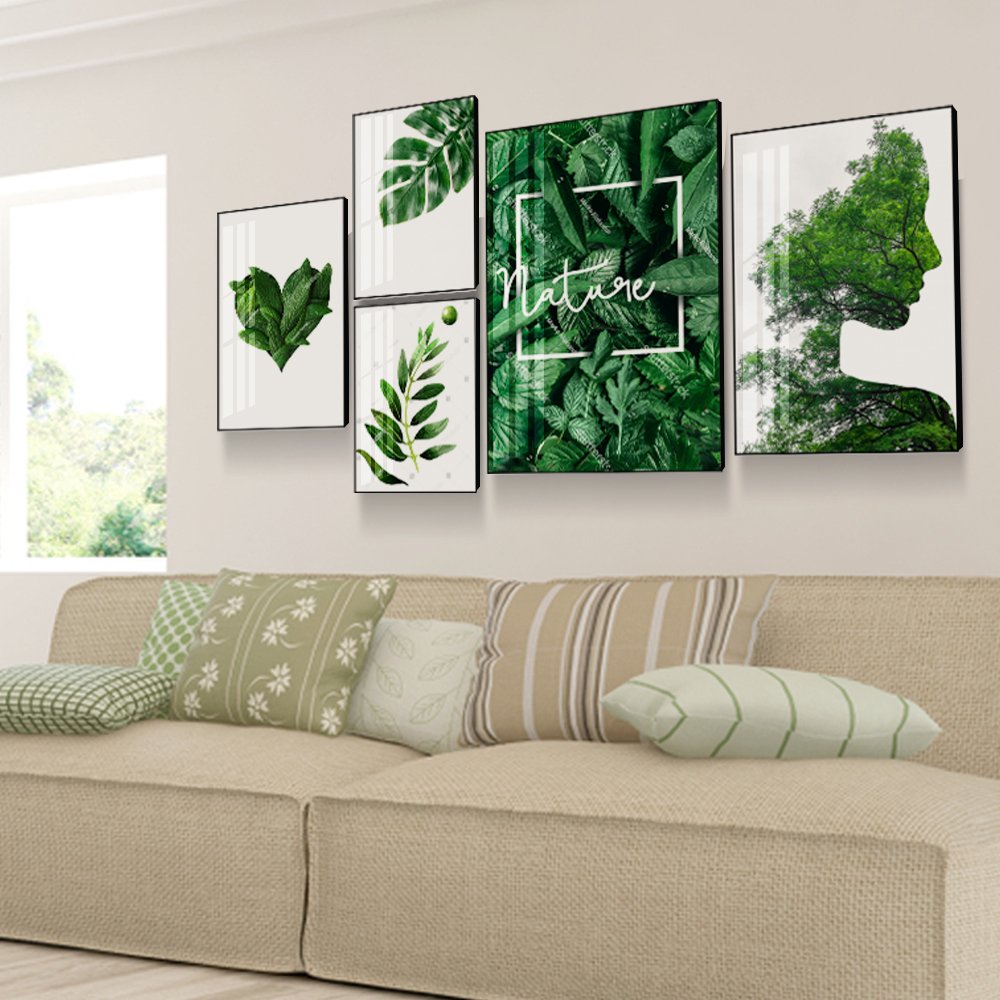 tranh treo tường cây xanh