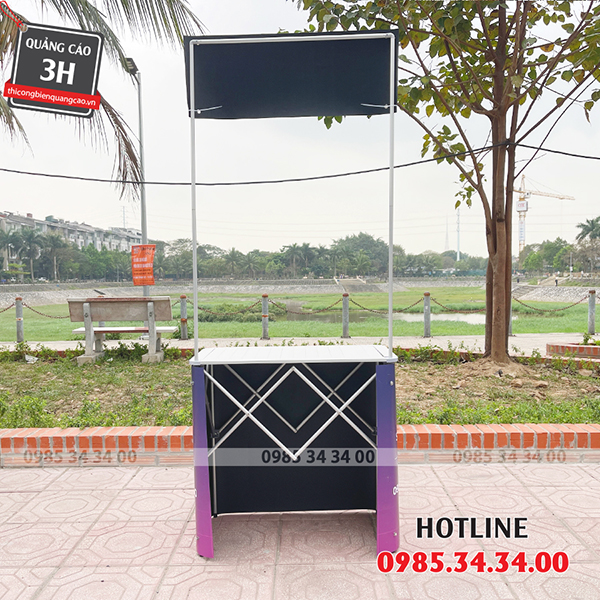 booth sampling nhôm