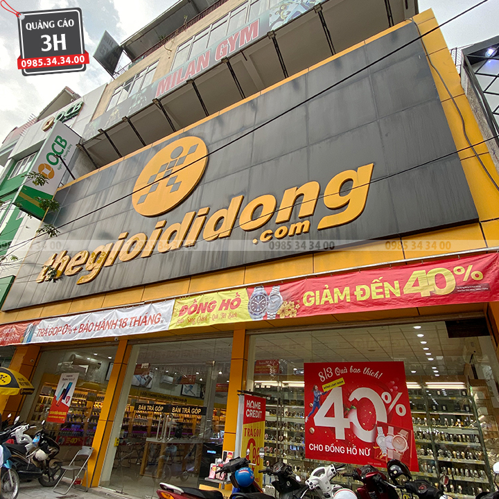 Thi công biển quảng cáo tại Hà Nội