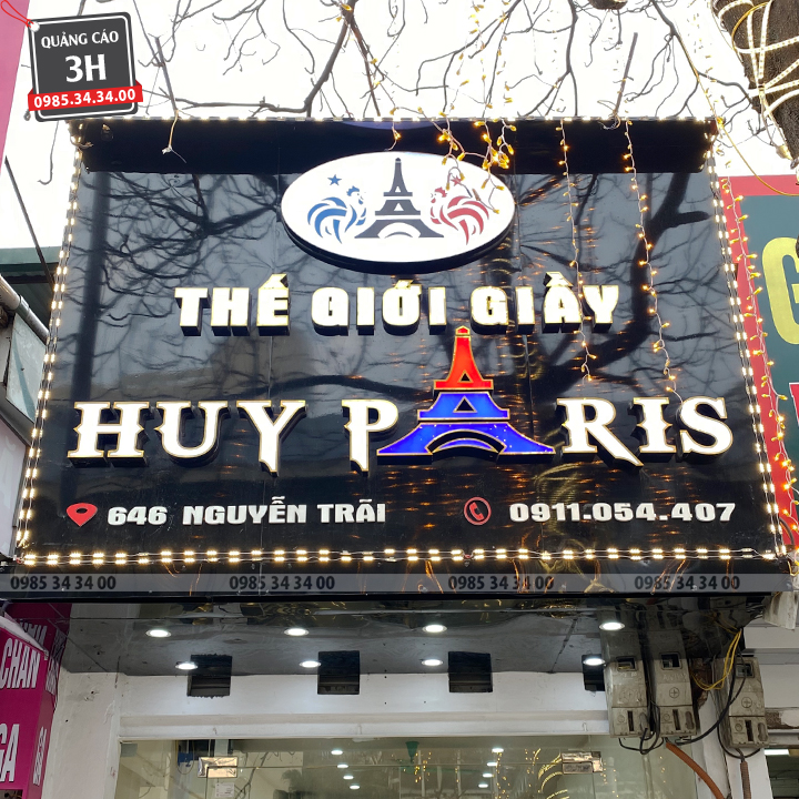 mẫu biển quảng cáo thế giới giày dép đẹp nhất hiện nay