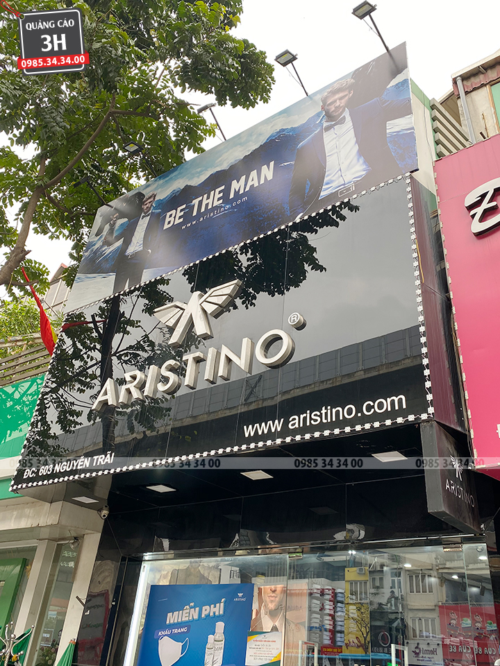 làm biển shop thời trang nam