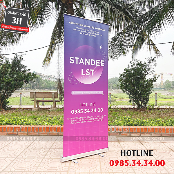 standee cuốn giá rẻ