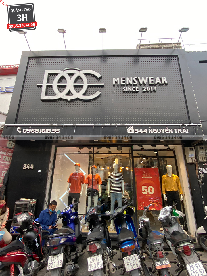 thi cong bien quan ao hot nhat hien nay