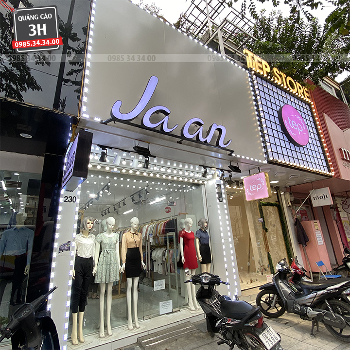 mẫu biển quảng cáo ấn tượng