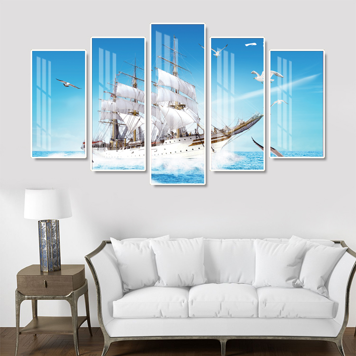 tranh tráng gương