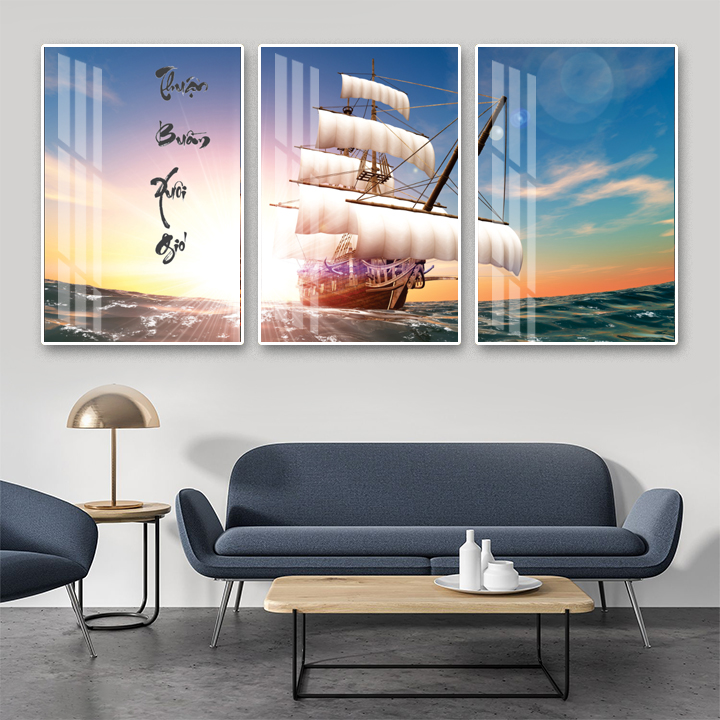 tranh tráng gương