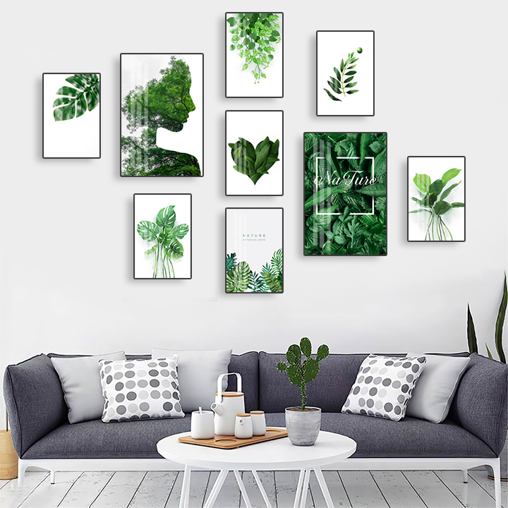 Tranh treo tường lá cây
