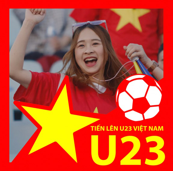 in sticker dán mặt cờ Việt Nam