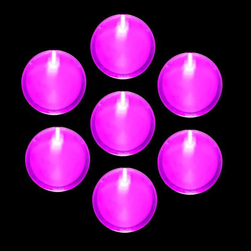 Huy hiệu cài áo led hồng