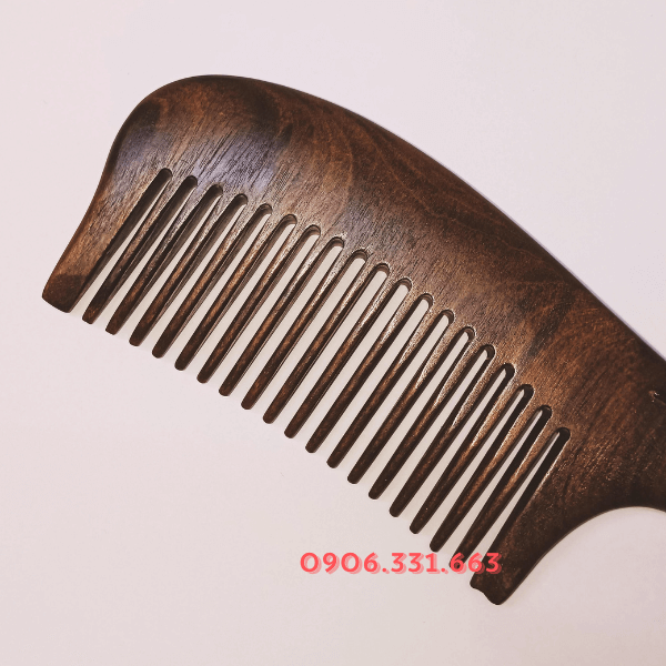 Lược Gỗ Đàn Hương Đôi Chim Uyên Ương