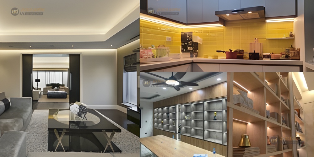 den thanh nhôm profile