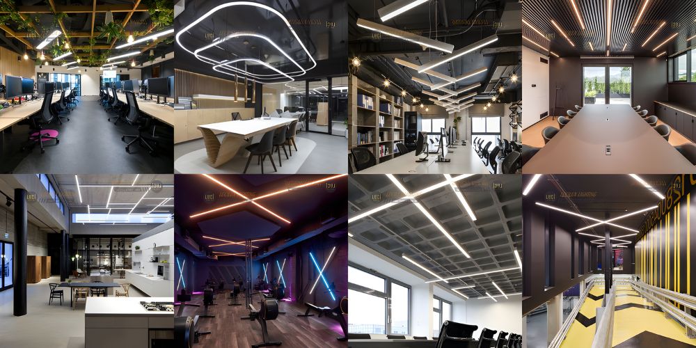 đèn led thanh nhôm định hình