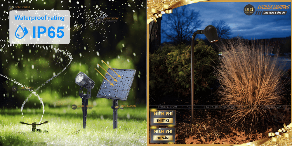 đèn cắm cỏ sân vườn