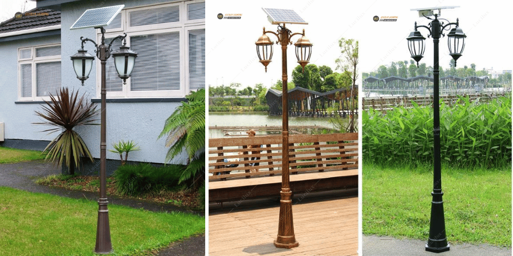 Cột Đèn Năng Lượng Mặt Trời sân vườn