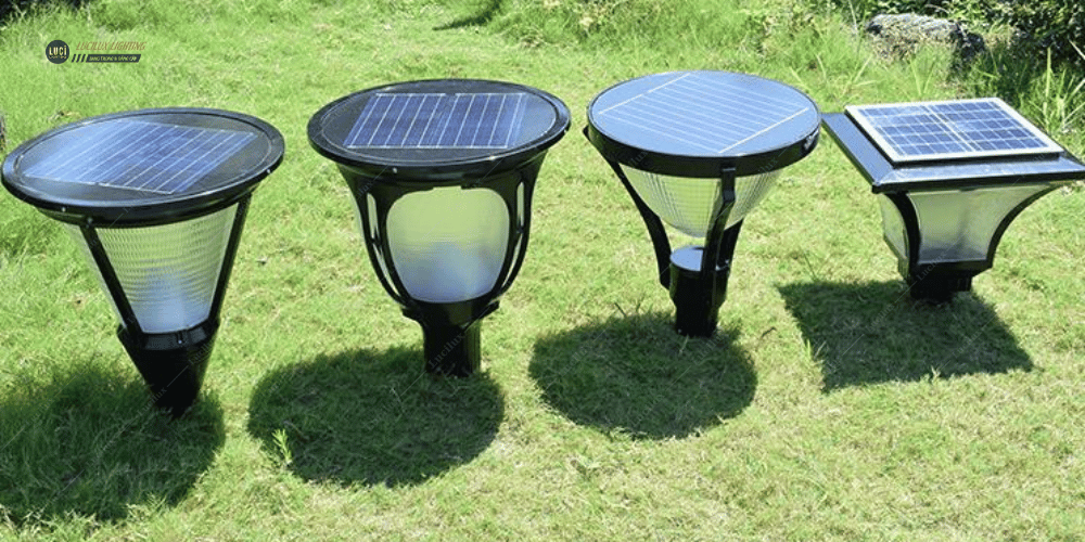 đầu đèn năng lượng mặt trời