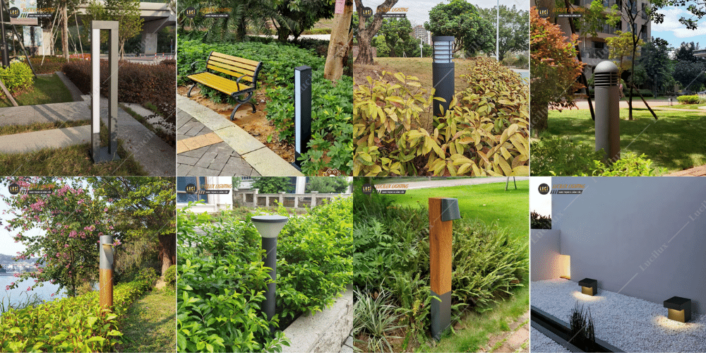 Đèn nấm sân vườn