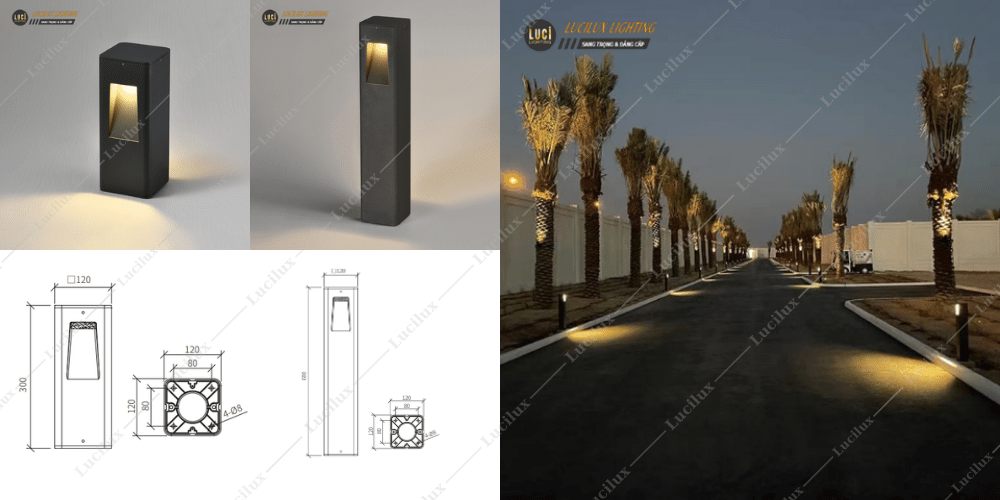 đèn sân vườn
