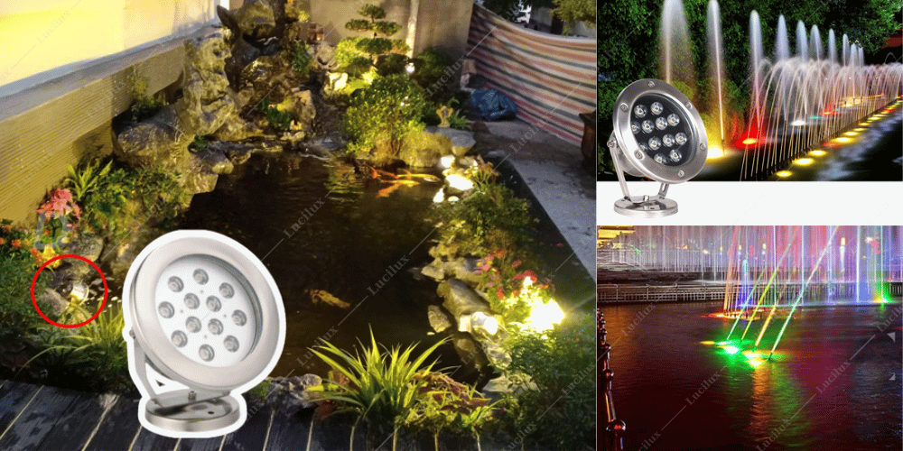 Đèn âm nước 12w