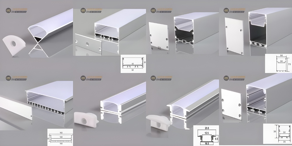 Đèn led thanh nhôm Profile