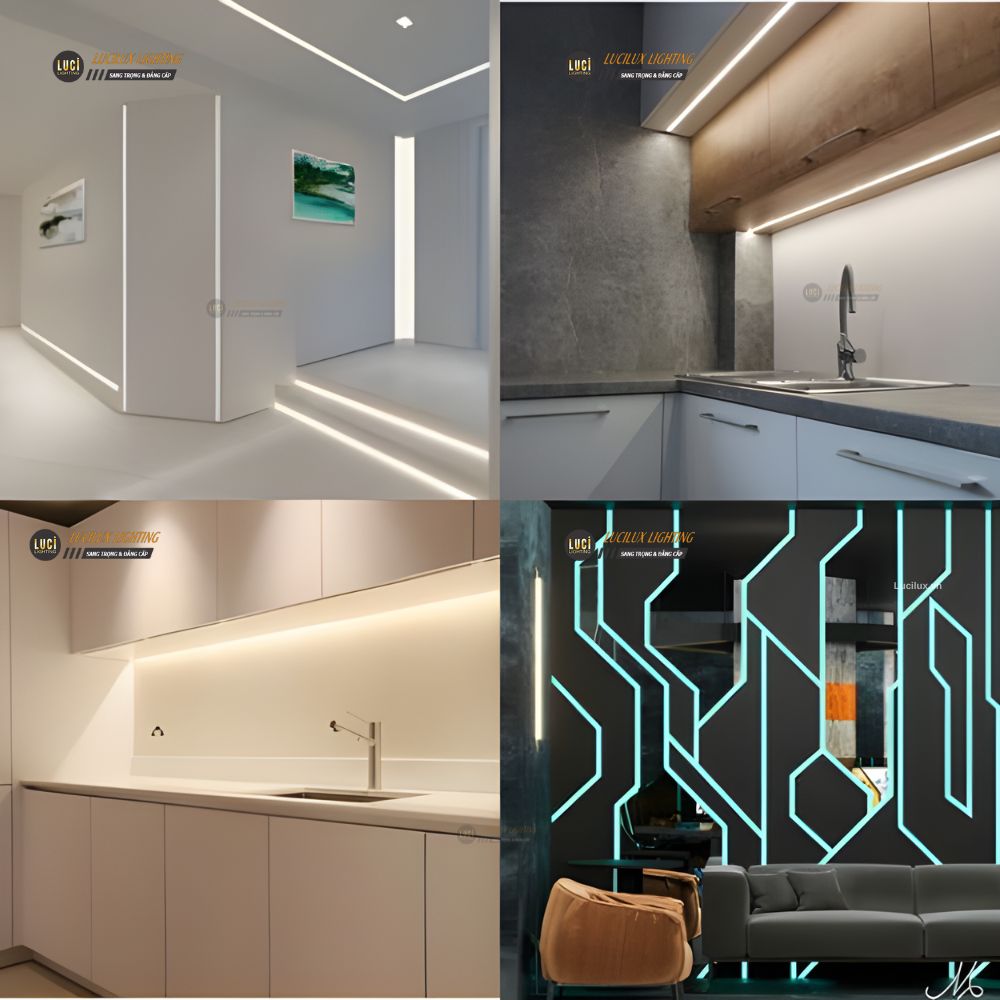 led thanh nhôm định hình