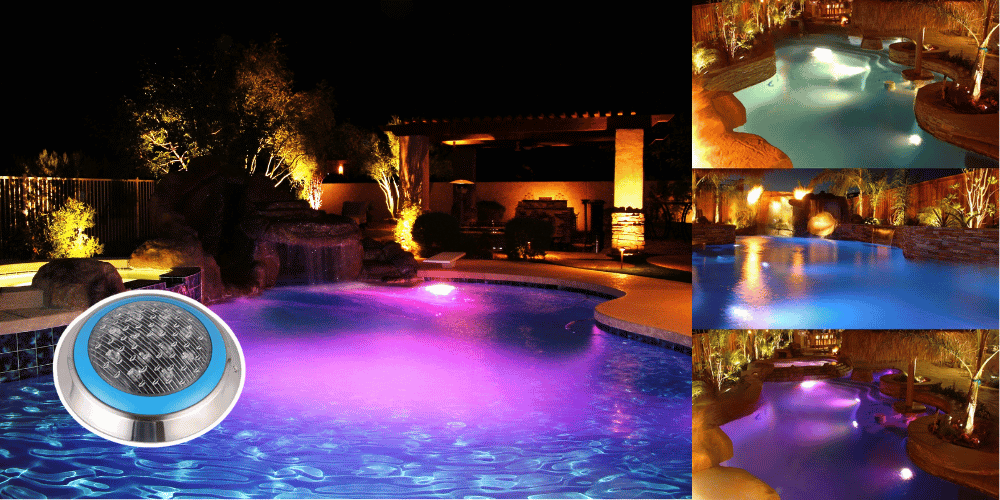 Đèn âm nước bể bơi 36W