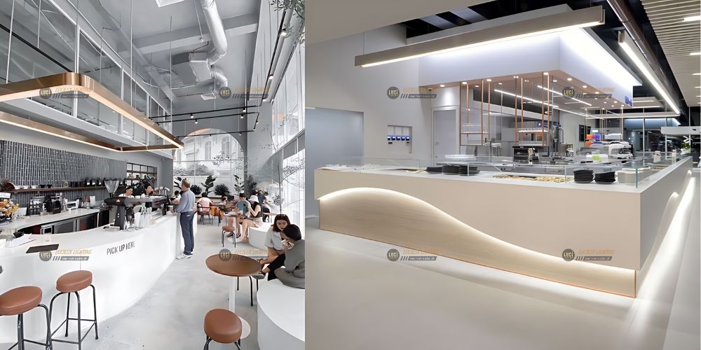 đèn led thanh nhôm định hình