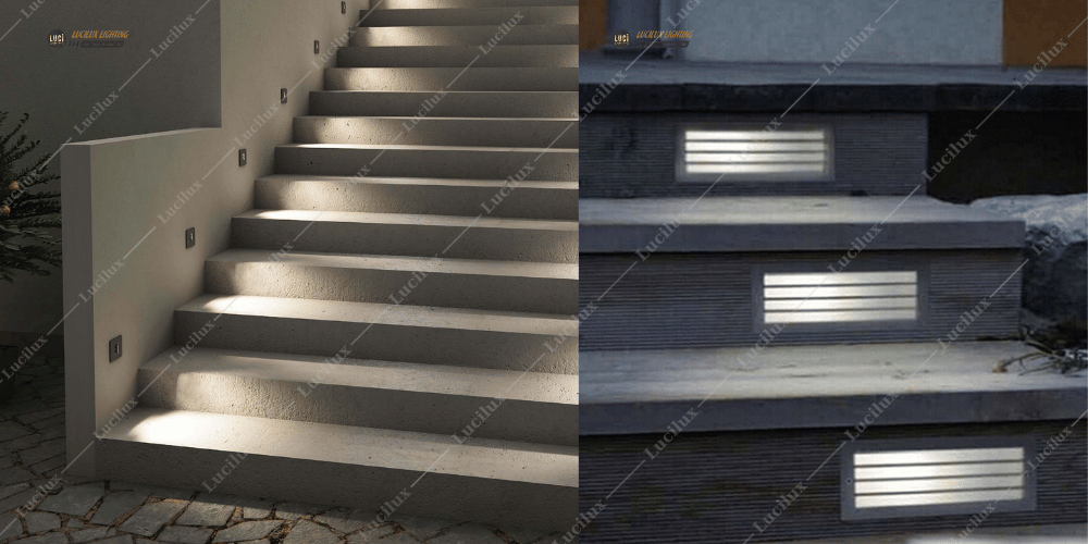 đèn rọi cầu chữ nhật góc rộng