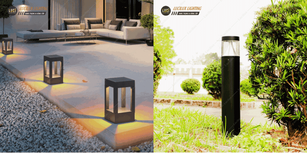 đèn trụ sân vườn