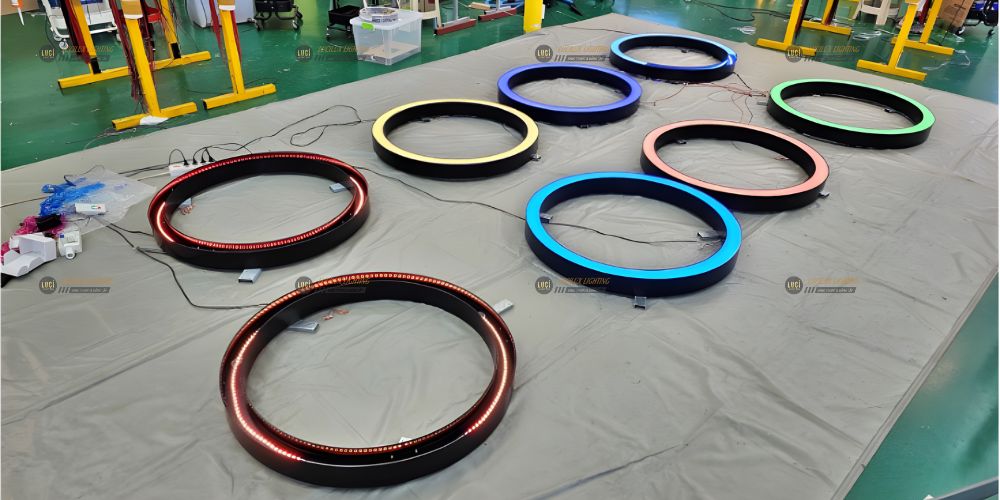 Thanh nhôm đèn led hiện đại