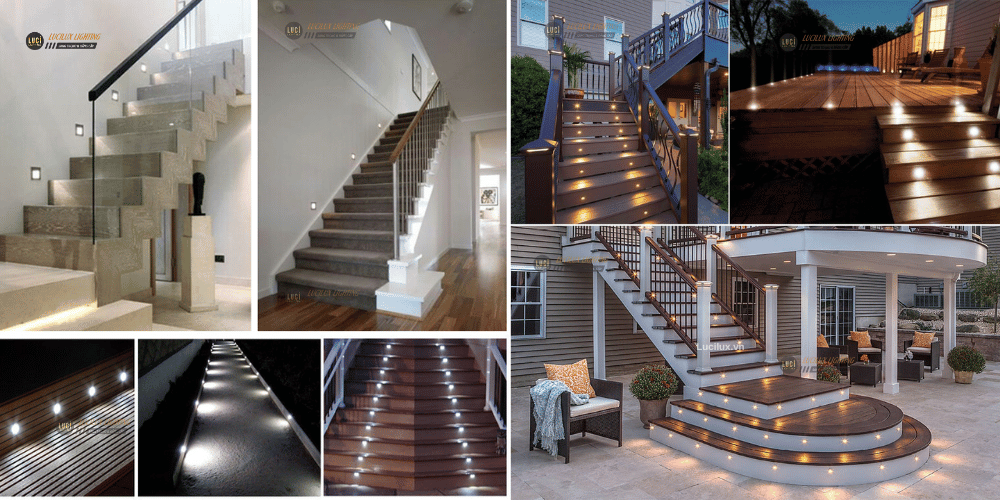 đèn rọi cầu thang