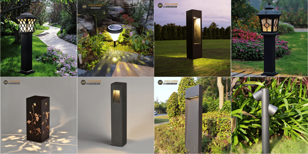 đèn nấm sân vườn