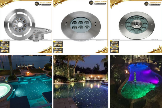 Đèn led âm nước, Đèn hồ bơi,