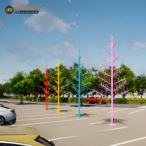 Cột đèn chiếu sáng | cột đèn sân vườn