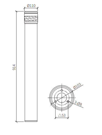đèn nấm sân vườn