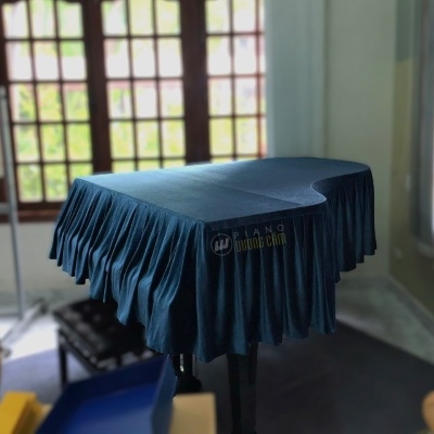 Khăn phủ đàn Grand piano xếp ly