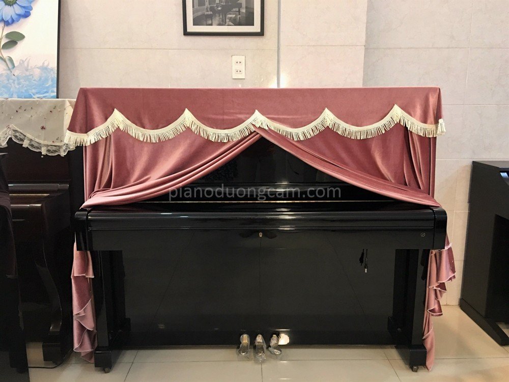 Khăn phủ toàn bộ đàn piano