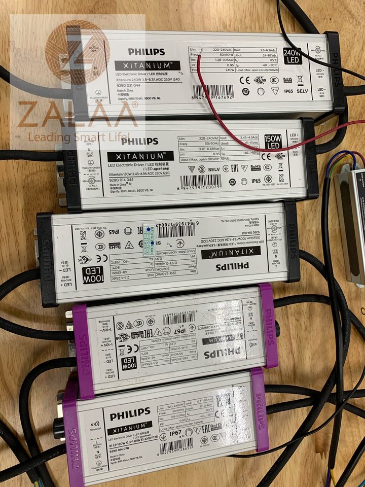 Linh kiện cho các mẫu đèn LED nhà xưởng công nghiệp