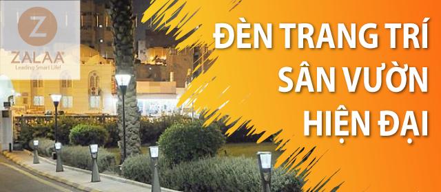 Đèn trang trí sân vườn công viên hiện đại