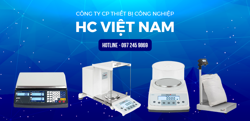 HC Việt Nam - Cân điện tử, thiết bị đo lường.