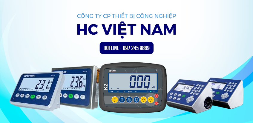 HC Việt Nam - Cân điện tử, thiết bị đo lường.