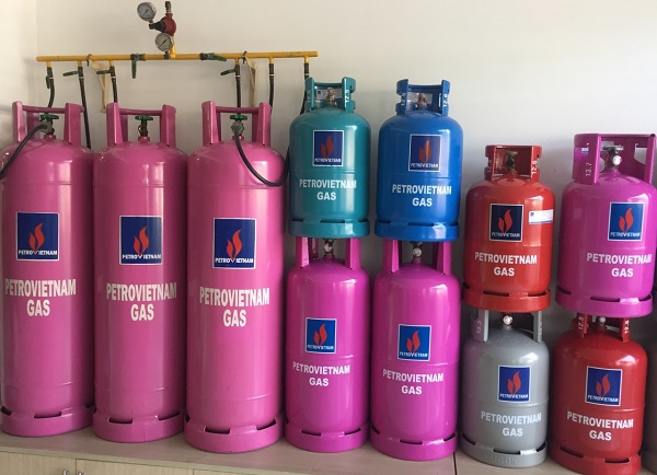 Bình gas hãng PetroVietnam Gas