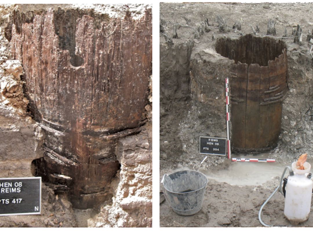 Di tích thùng gỗ sồi thời La Mã cổ đại
