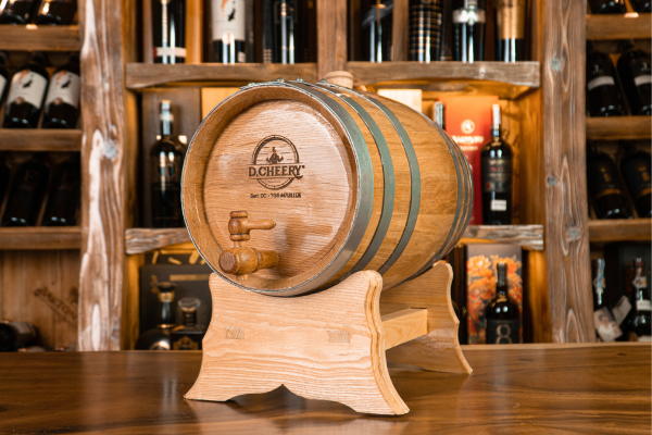 thùng gỗ sồi 10 lít