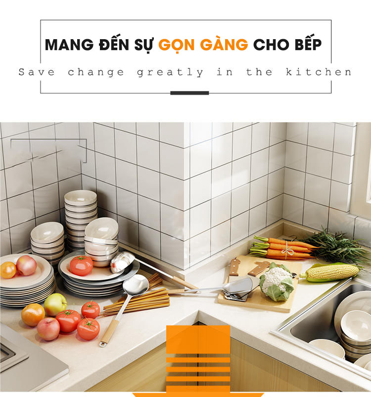 Kệ úp chén bát đĩa & ly cốc đặt bàn bằng INOX Tiggang | Trước khi sử dụng kệ