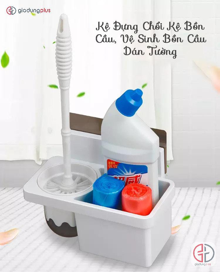 Bộ chổi bồn cầu và kệ đựng đa năng shuangqing đa năng, tiện ích