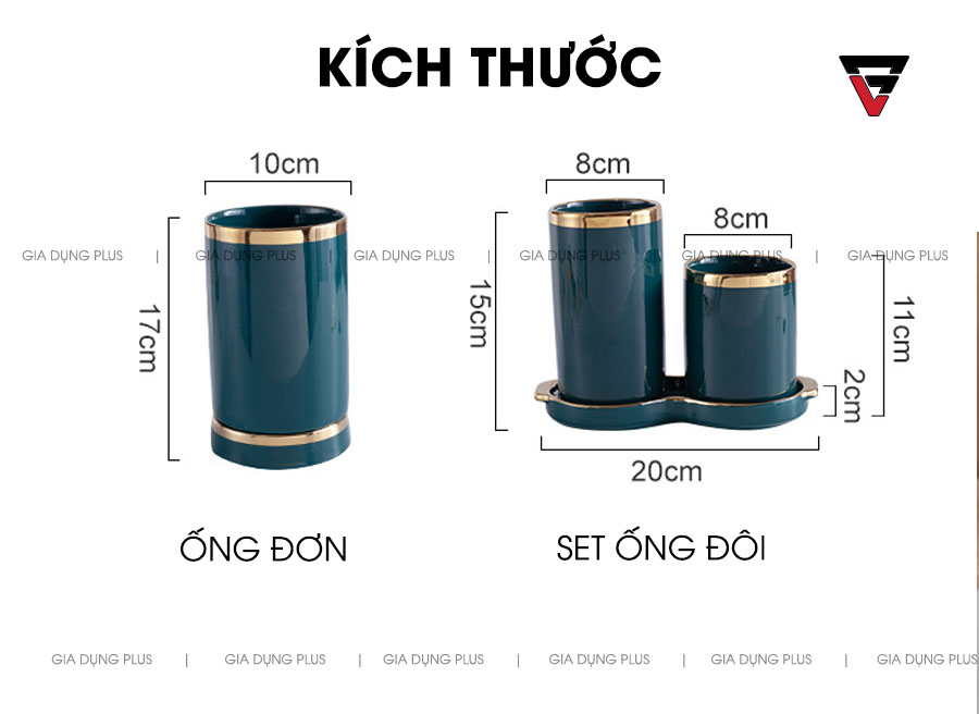 Kích thước các phân loại, màu sắc sản phẩm | Ống đựng đũa thìa sứ muỗng thìa đa năng PL0688