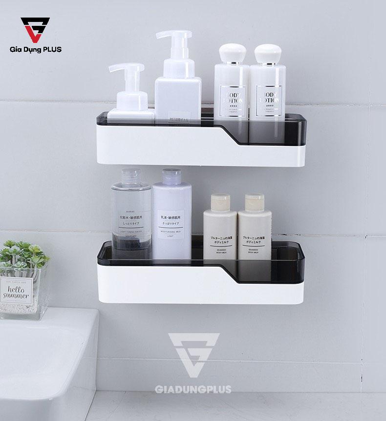 Kệ chữ nhật dán tường ShuangQuing | Dùng cho phòng tắm